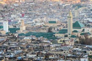 Edifícios em Marrakech, Marrocos foto