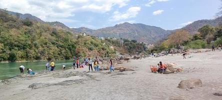 ganga rio Rishikesh foto