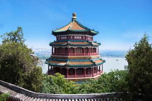 palácio de verão imperial em beijing, china foto