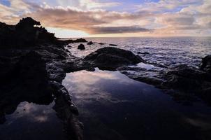 cênico costeiro Visão foto