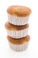 cupcakes de muffin de banana foto