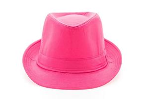 chapéu colorido da moda isolado foto