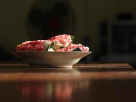 Sengkulun, uma tradicional Comida a partir de Indonésia foto