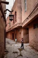 a centenário kashgar velho Cidade é localizado dentro a Centro do kashgar. foto