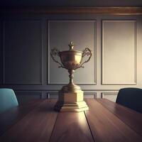 troféu ilustração ai gerado foto