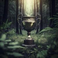 troféu ilustração ai gerado foto