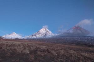 kluchevskoy vulcão Kamchatka foto