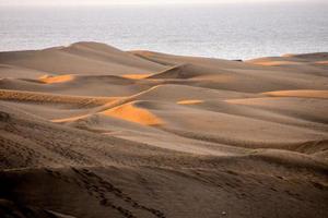 paisagem cênica do deserto foto