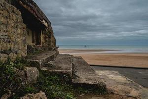 omaha praia, vierville sur meu, normandia França. foto