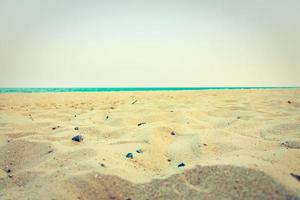areia na praia foto