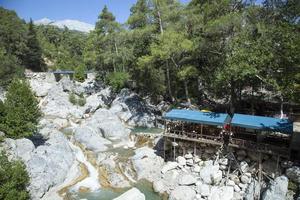 kesme bogazi desfiladeiro refrescante cachoeiras foto