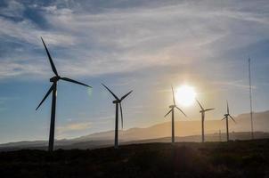 gerador de energia turbina eólica foto