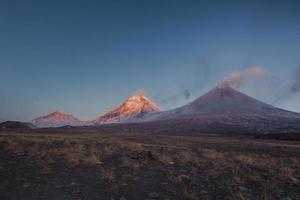 kluchevskoy vulcão, Kamchatka foto