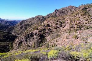 vista panorâmica da montanha foto