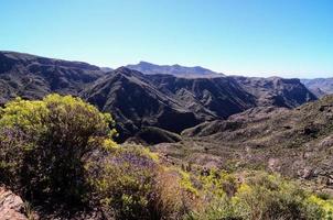 vista panorâmica da montanha foto