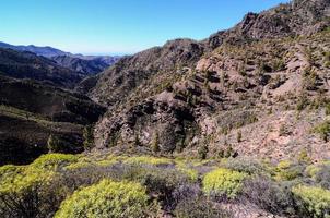 vista panorâmica da montanha foto