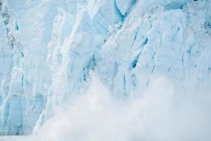 panorama do gelo geleiras Derretendo. ensolarado Derretendo glacial gelo atlântico oceano Groenlândia foto