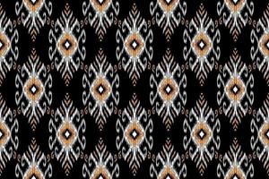 étnico ikat padrões geométrico nativo tribal boho motivo asteca têxtil tecido tapete mandalas africano americano Índia flor foto