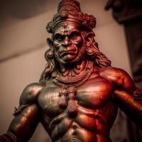 senhor Hanuman Deus tema melhor arte hiper real imagem generativo ai foto