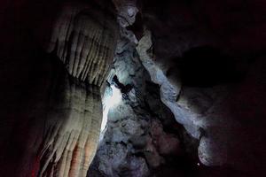 Visão do a caverna foto