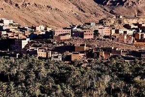 paisagem em marrocos foto