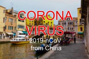 coronavírus ataque em China para Itália conceito. corona vírus espalhar em China. agora coronavírus surto em Itália foto
