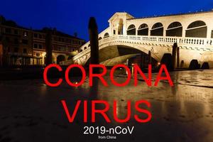 coronavírus 2019-nCoV, covid-19 dentro Itália. Veneza gôndolas em san marco quadrado, Veneza, Itália. foto