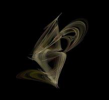 fractal matemático abstração fundo foto