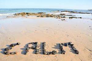 lindo de praia em tenerife foto