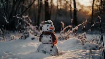 ter você mesmo uma alegre pequeno Natal dezembro Dia 25 generativo ai foto