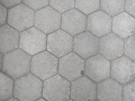 hexagonal pavimentação quadra padronizar foto