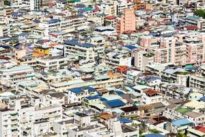 paisagem urbana da cidade de taipei em taiwan foto