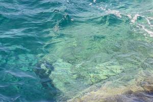 ondas dentro a oceano foto