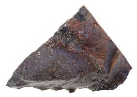 espécime do tagamita impacto fundição Rocha pedra foto