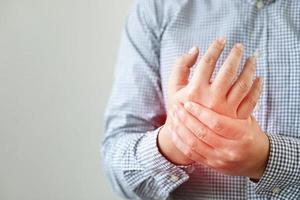 mão músculo dor escritório síndrome foto