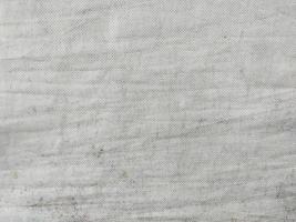 fechar-se do rústico velho tecido natural linho textura fundo. grunge branco fundo foto