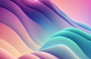 abstrato 3d textura arco Iris geométrico colorida fundo livre foto ai generativo