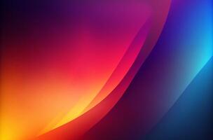 abstrato 3d vermelho azul yelllow arco Iris textura geométrico colorida fundo livre foto ai generativo