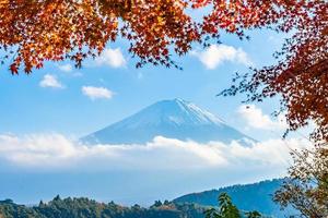 paisagem em mt. fuji no japão foto