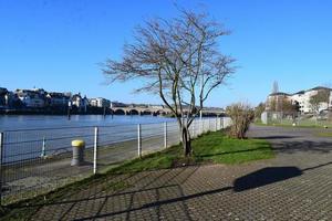 esvaziar Mosel costa dentro Coblença foto