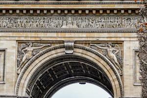 arco do triunfo, paris foto