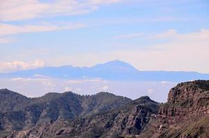 vista panorâmica da montanha foto