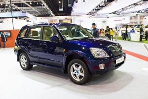 Chery tiggo em exibição foto