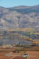 osoyoos lago dentro a okanagan vale foto