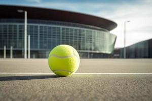 tênis bola arena. gerar ai foto