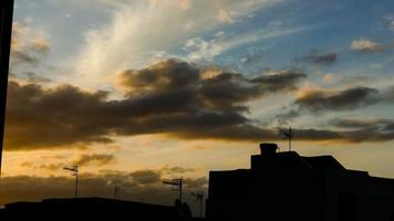 nuvens no céu foto