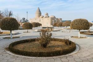 Bucara, Uzbequistão. dezembro de 2021. mausoléu de chashma-ayub foto