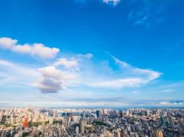 paisagem urbana de Tóquio, Japão foto