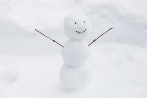 boneco de neve engraçado banco de neve