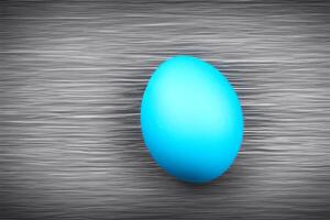 Páscoa celebração conceito. colorida Páscoa ovo com colorida fundo. generativo ai foto